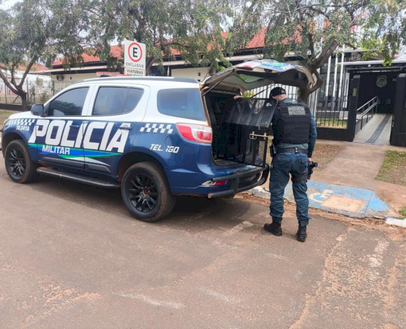 Ivinhema - Polícia Militar captura evadido do sistema prisional e encaminha para delegacia