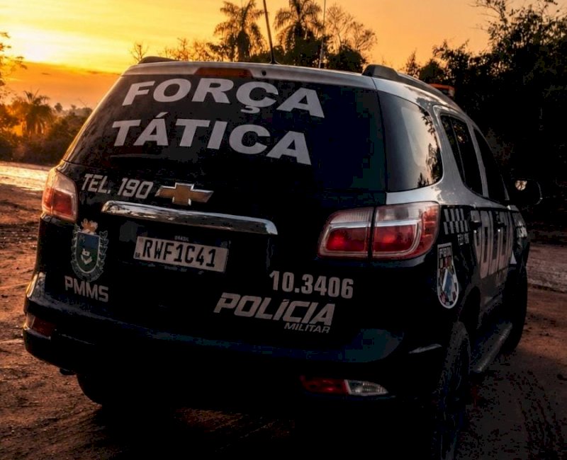 Ivinhema: Força Tática intervém durante abordagem e dois morrem