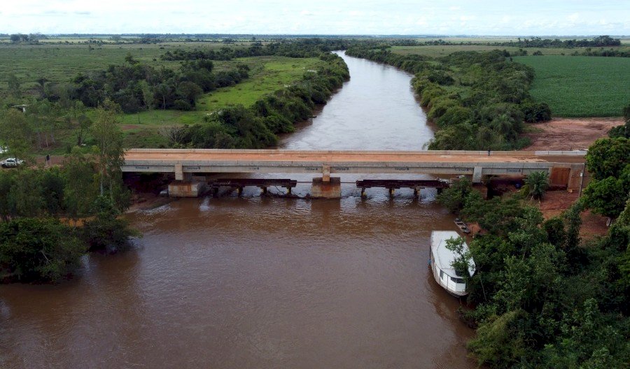 Agesul conclui ponte de concreto na rodovia MS-274, entre Dourados e Deodápolis.