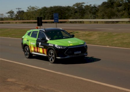 CCR MSVia testa carro híbrido para compor sua frota de viaturas