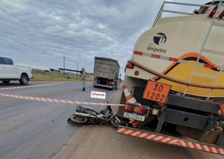 Acidente na BR - 463 deixa uma vítima fatal.