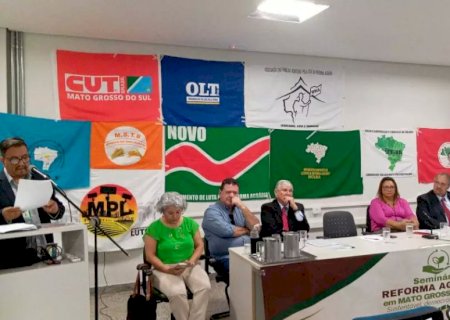 MS precisa de 100 mil hectares para 7 mil famílias em acampamentos, estima Incra.
