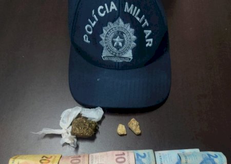 Novo Horizonte do Sul - Polícia Militar prende casal por tráfico de drogas