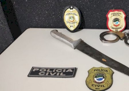 Deodápolis - Polícia Civil prende autor de tentativa de homicídio