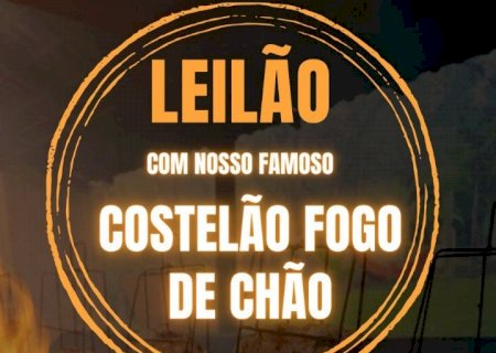 Angélica - APAE realiza  Leilão com famoso Costelão Fogo de Chão