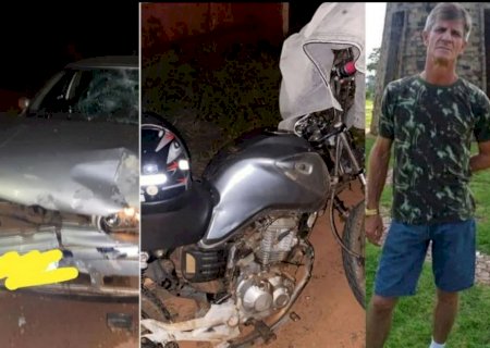 Deodapólis - Pintor morre em acidente na MS -145