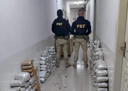 PRF apreende 205 Kg de maconha e 20 Kg de cloridrato de cocaína