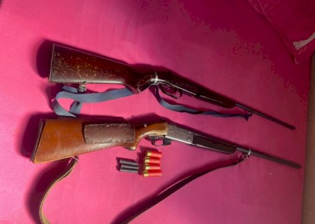 Polícia Civil prende homem em flagrante por posse ilegal de arma de fogo em Nova Andradina