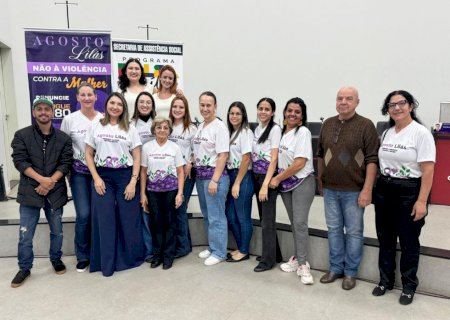 Encerramento da campanha Agosto Lilás, reforça combate à violência contra a mulher em Angélica e Ipezal