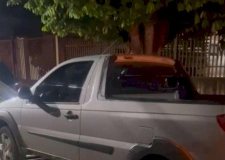 Polícia Militar recupera veículo furtado em Nova Andradina