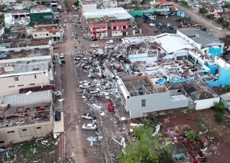 Tornado no Paraná deixa pelo menos seis mortos e centenas de feridos