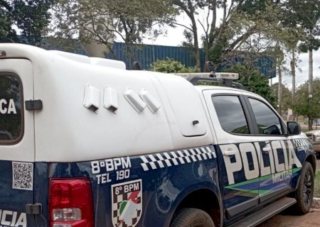 Polícia Militar cumpre mandado de prisão durante ação integrada em Nova Andradina