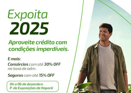 Sicredi Centro-Sul MS/BA estará presente na Expoita 2025