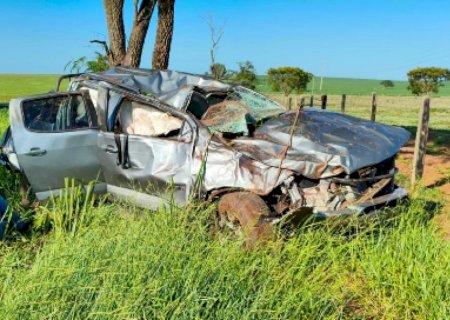 Capotamento na BR-060 deixa dois irmãos advogados com ferimentos leves