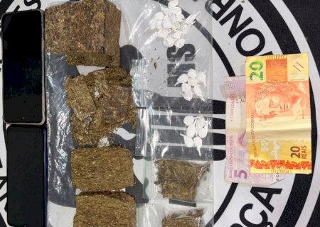 Policiais civis prendem investigado por tráfico e apreendem drogas prontas para serem comercializadas
