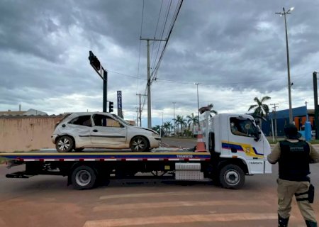 Grave acidente deixa criança em estado crítico e motorista o pai é preso por embriaguez ao volante