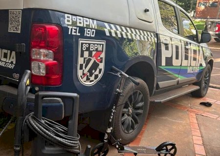 Nova Andradina - Ação rápida da Polícia Militar resulta na prisão de envolvidos e recuperação de objetos furtados