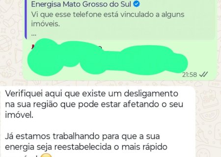 População de Ivinhema enfrenta quedas constantes de energia, inclusive no fim de semana
