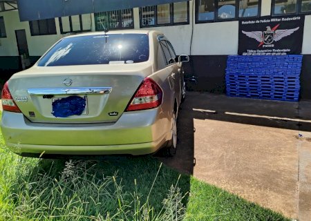 PMR apreende mais 200 kg de drogas na rodovia MS - 295