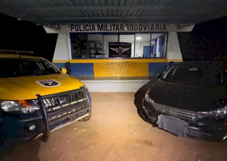 PMR apreende 663 quilos de maconha e recuperou veículo roubado e prendeu autor na MS -156