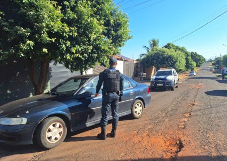 Nova Andradina - Polícia Militar recupera veículo furtado