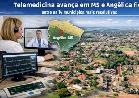 Telemedicina avança em MS e coloca Angélica entre os 14 municípios mais resolutivos