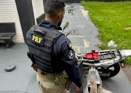 PRF prende motociclista com cocaína em Dourados