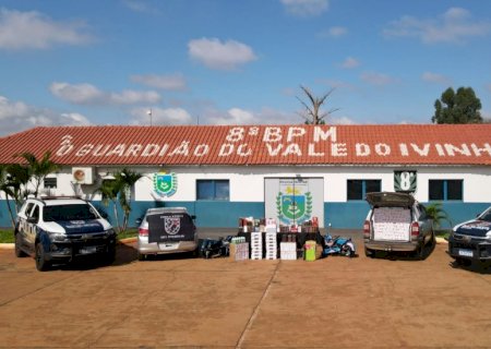Ação da Polícia Militar intercepta carga ilegal avaliada em mais de R$ 40 mil e reforça combate aos crimes transfronteiriços em Nova Andradina