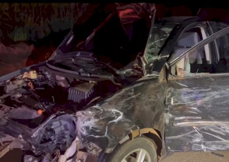 Sitiante morre após charrete ser atingida por carro e vítima ser atropelada em vicinal