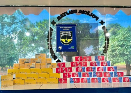 Polícia Militar Rodoviária apreendeu celulares e perfumes na MS -379