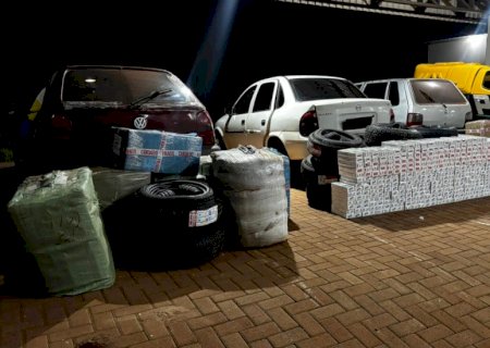 A Polícia Militar Rodoviária (PMR) apreendeu mercadorias avaliadas em mais de R$ 122 mil durante fiscalização na rodovia MS-162