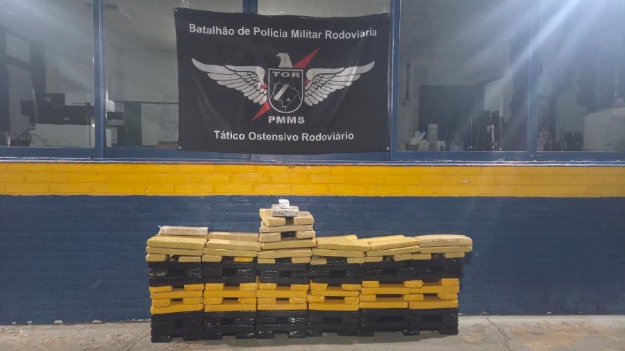 PMR apreende mais de 200 kg de drogas após acompanhamento tático na MS-289