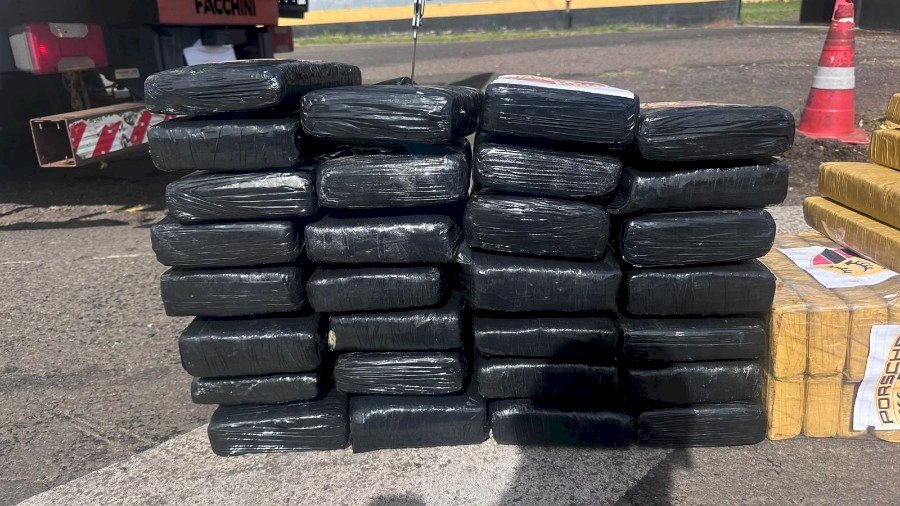 Morador de Nova Andradina é interceptado com carregamento de drogas em caminhão no interior paulista