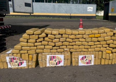 Morador de Nova Andradina é interceptado com carregamento de drogas em caminhão no interior paulista