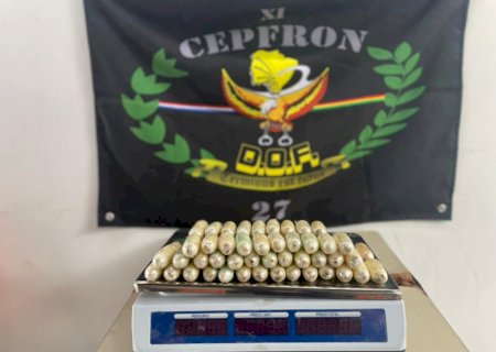DOF prende homem com cápsulas de cocaína presas ao corpo