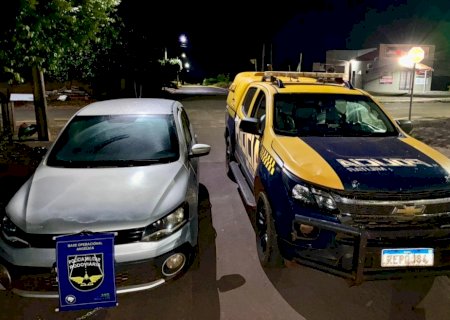 PMR prende motorista embriagado na MS-145, em Deodápolis