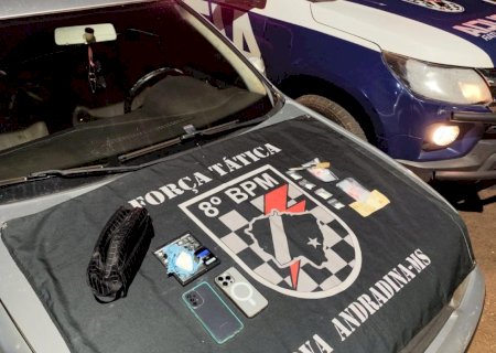 Ação da Polícia Militar resulta na apreensão de cocaína pronta para comercialização e condução de suspeitos em Ivinhema