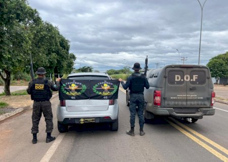 DOF prende homem com veículo adulterado em Anaurilândia
