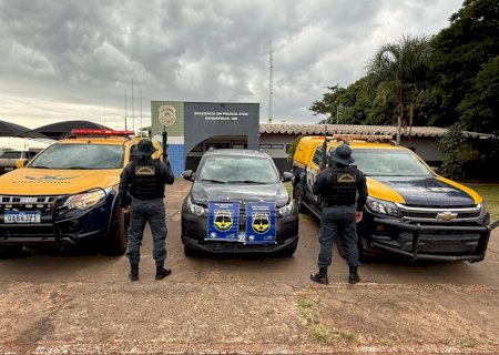 PMR recupera veículo furtado no Rio de Janeiro e prende autor por receptação e adulteração de sinal identificador