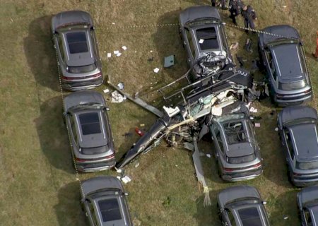 Dois helicópteros se chocam e deixam seis mortos no Rio