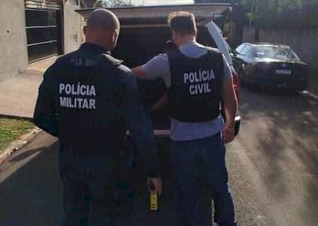 Homem é preso por tráfico de drogas durante operação das polícias em Novo Horizonte do Sul