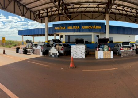 Operação do TOR da PMR apreende oito veículos e causa prejuízo de quase R$ 2 milhões