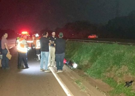 Motociclista de 19 anos morre após acidente na rodovia BR-163