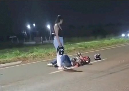 RODOVIAAcidente entre duas motos deixa um morto e um ferido em Ponta Porã