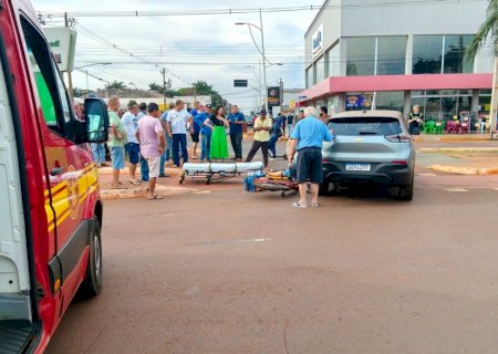 Vítima de acidente entre bicicleta elétrica e carro deixa uma vítima fatal em Rio Brilhante