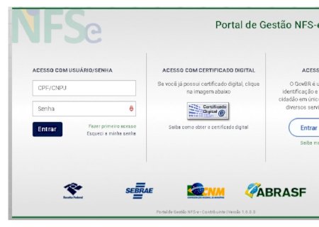 Angélica: Nota fiscal será emitida pelo Emissor Nacional a de novembro